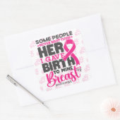 Manche Menschen treffen sich nie Cool zur Unterstü Quadratischer Aufkleber (Umschlag)