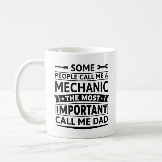 Manche nennen mich einen Mechanismus Kaffeetasse (Links)