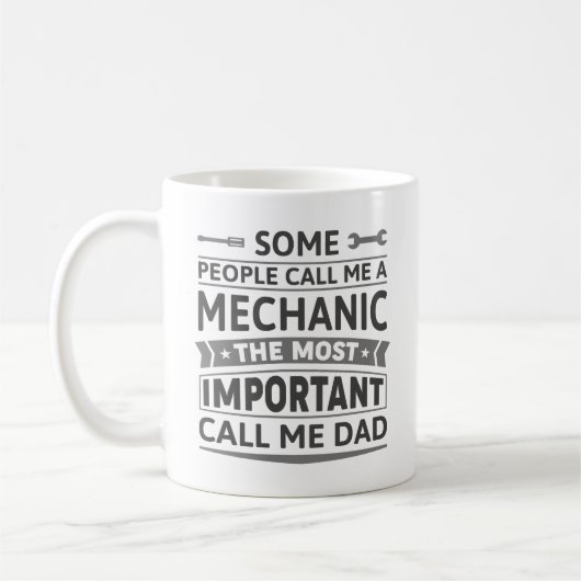 Manche nennen mich einen Mechanismus Kaffeetasse (Links)