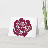 Manche sagen, Vater bekomme nicht genug Liebe Karte (Rückseite)