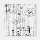 Manche sehen ein Unkraut Magnet (Vorne)