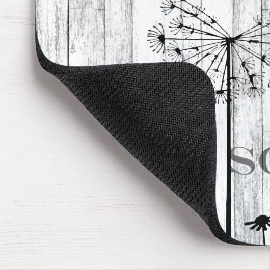 Manche sehen ein Unkraut Mousepad (Ecke)