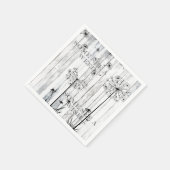 Manche sehen ein Unkraut Serviette (Ecke)