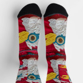 Manche von uns brauchen eine dicke Brille. Socken (Oben)