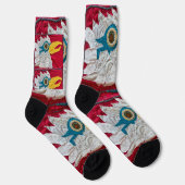 Manche von uns brauchen eine dicke Brille. Socken (Rechts)