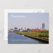 Manchester aus Salford Quays Postcard Postkarte (Vorne/Hinten)