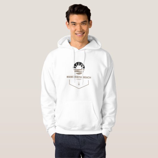 Manchester Beach - Kalifornien Hoodie (Vorne ganz)
