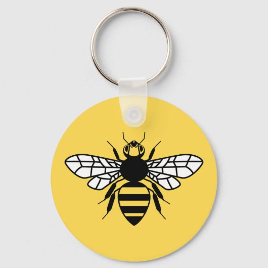 Manchester Bee Schlüsselanhänger (Vorderseite)