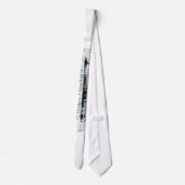 Manchester-Bibliothekscollage durch Jack Lloyd Krawatte (Rückseite)