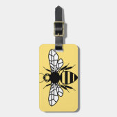 Manchester-Biene Gepäckanhänger (Vorderseite vertikal)