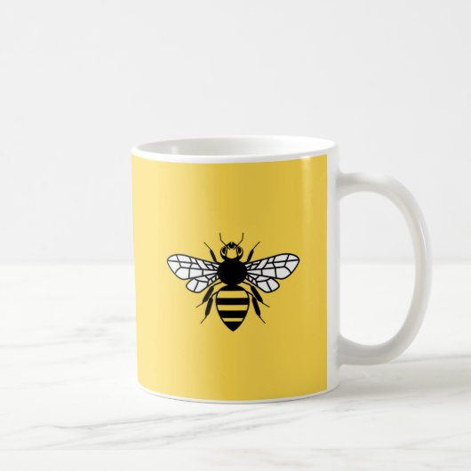 Manchester-Biene Kaffeetasse (Rechts)