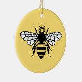 Manchester-Biene Keramikornament (Rechts)