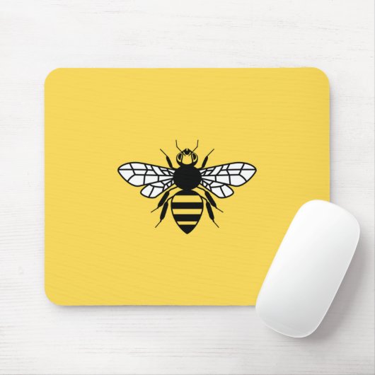 Manchester-Biene Mousepad (Mit Mouse)
