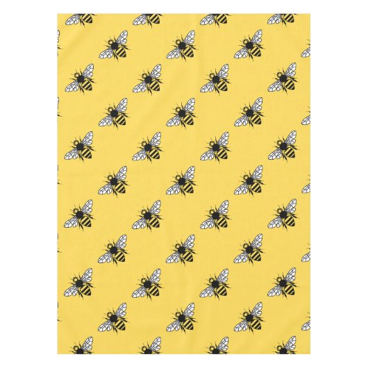 Manchester-Biene Tischdecke (Vorderseite)