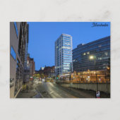 Manchester Blue Hour Postkarte (Vorderseite)