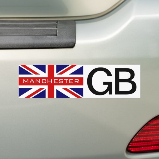 Manchester British Gewerkschaft Jack Flag Autoaufk Autoaufkleber (Auf Auto)