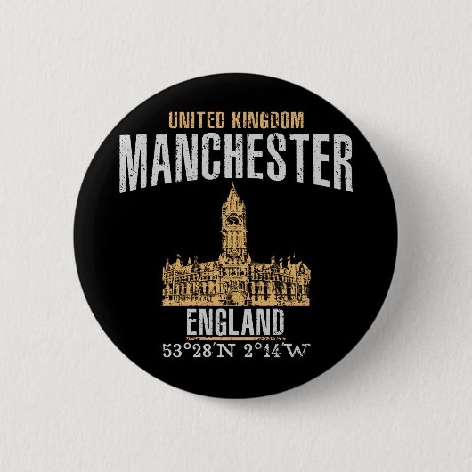 Manchester Button (Vorderseite)