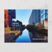 Manchester Canal Postkarte (Vorderseite)