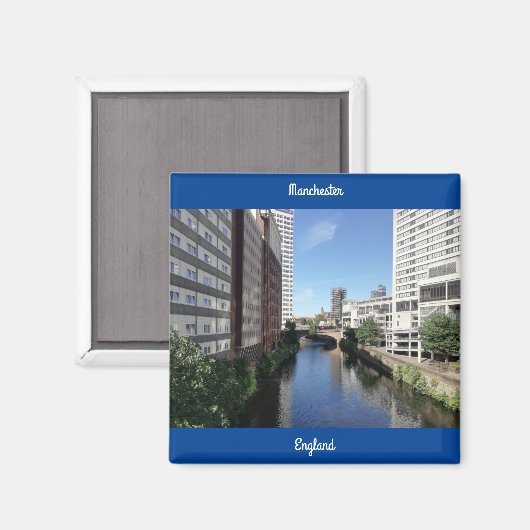 Manchester Canals Magnet (Vorderseite/Rückseite)