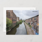 Manchester Canals Postkarte (Vorne/Hinten)