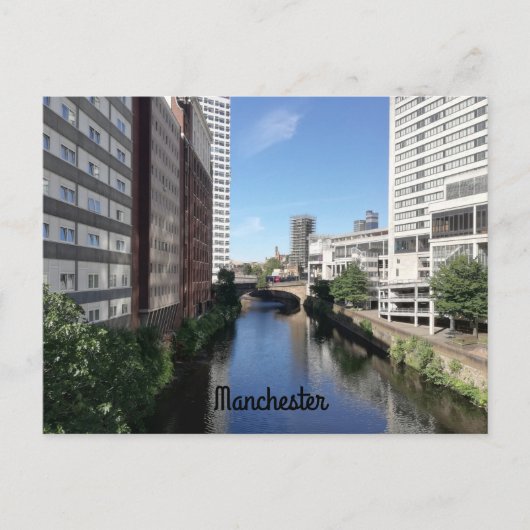 Manchester Canals Postkarte (Vorderseite)