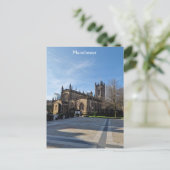 Manchester Cathedral Gardens Postkarte (Stehend Vorderseite)