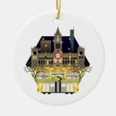 Manchester Christmas Markets Keramik Ornament (Vorne)