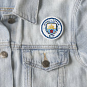 Manchester City Brosche Button (Beispiel)