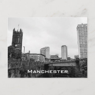 Manchester City Centre Postkarte