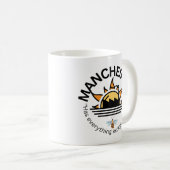 Manchester Classic Tasse, 11 oz Kaffeetasse (VorderseiteRechts)
