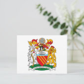 Manchester Coat of Arms Postcard Postkarte (Stehend Vorderseite)