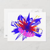 Manchester Color Postkarte (Vorne/Hinten)