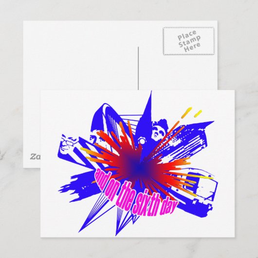 Manchester Color Postkarte (Vorne/Hinten)