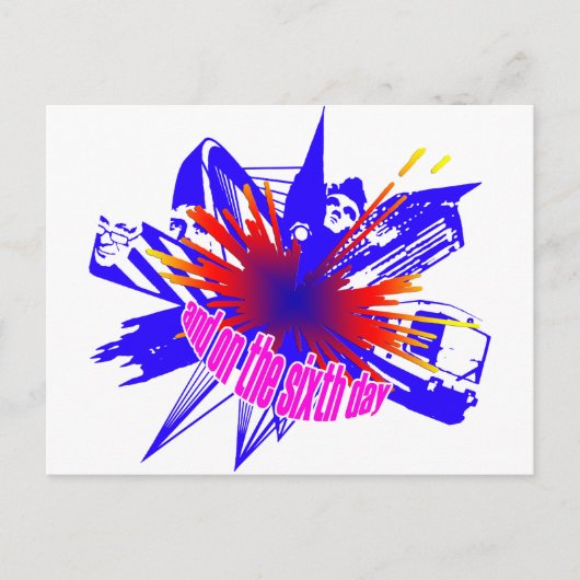 Manchester Color Postkarte (Vorderseite)