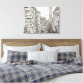 Manchester Deansgate Ansicht aus cafe.2010 Leinwanddruck (Insitu (Schlafzimmer))