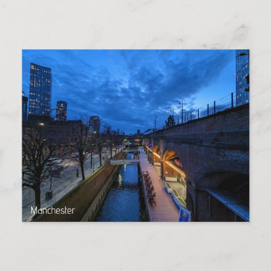 Manchester Deansgate Castlefield Postkarte (Vorderseite)