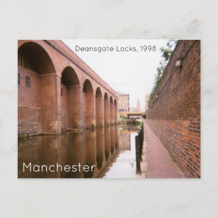 Manchester Deansgate Locks Postkarte
