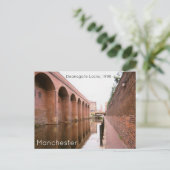 Manchester Deansgate Locks Postkarte (Stehend Vorderseite)