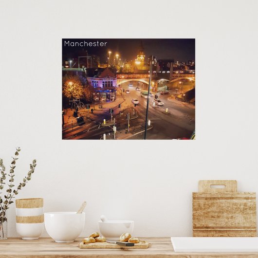 Manchester Deansgate Poster (Küche)
