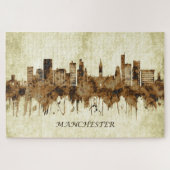 Manchester England Cityscape Puzzle (Horizontal)