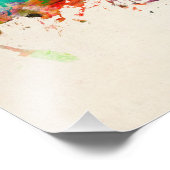 Manchester England Skyline Cityscape Fotodruck (Ecke)