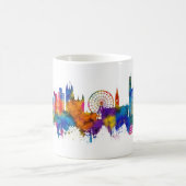 Manchester England Skyline Kaffeetasse (Mittel)