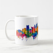 Manchester England Skyline Kaffeetasse (Links)