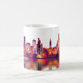 Manchester England Skyline Kaffeetasse (Mittel)