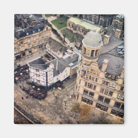 Manchester Exchange Square Magnet (Vorne)