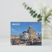 Manchester Exchange Square Postkarte (Stehend Vorderseite)