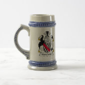 Manchester-Familienwappen Bierglas (Links)