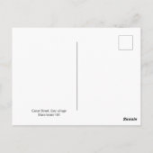 Manchester Gay Village signalisieren Postkarte (Rückseite)