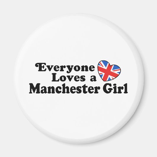 Manchester Girl Magnet (Vorne)
