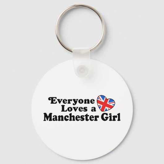Manchester Girl Schlüsselanhänger (Vorderseite)